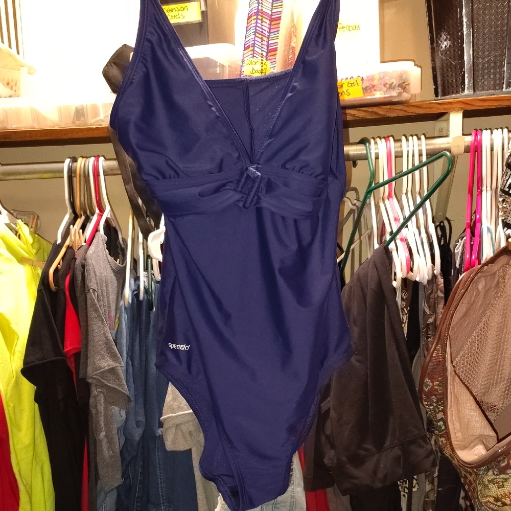 Speedo Deep Blue One-Piece Swimsuit